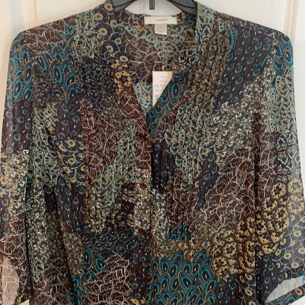Peacock blouse